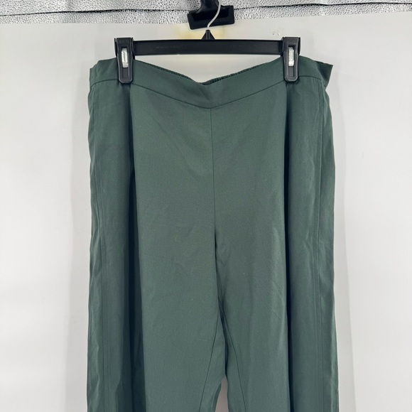 Eileen Fisher Green Dress Pants Relaxed Fit size L womens - Picture 2 of 10